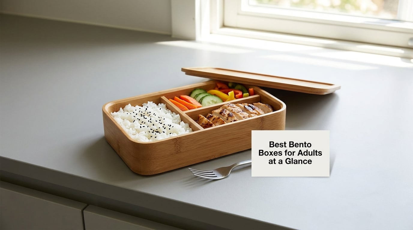 Best Bento Boxes for Adults at a Glance