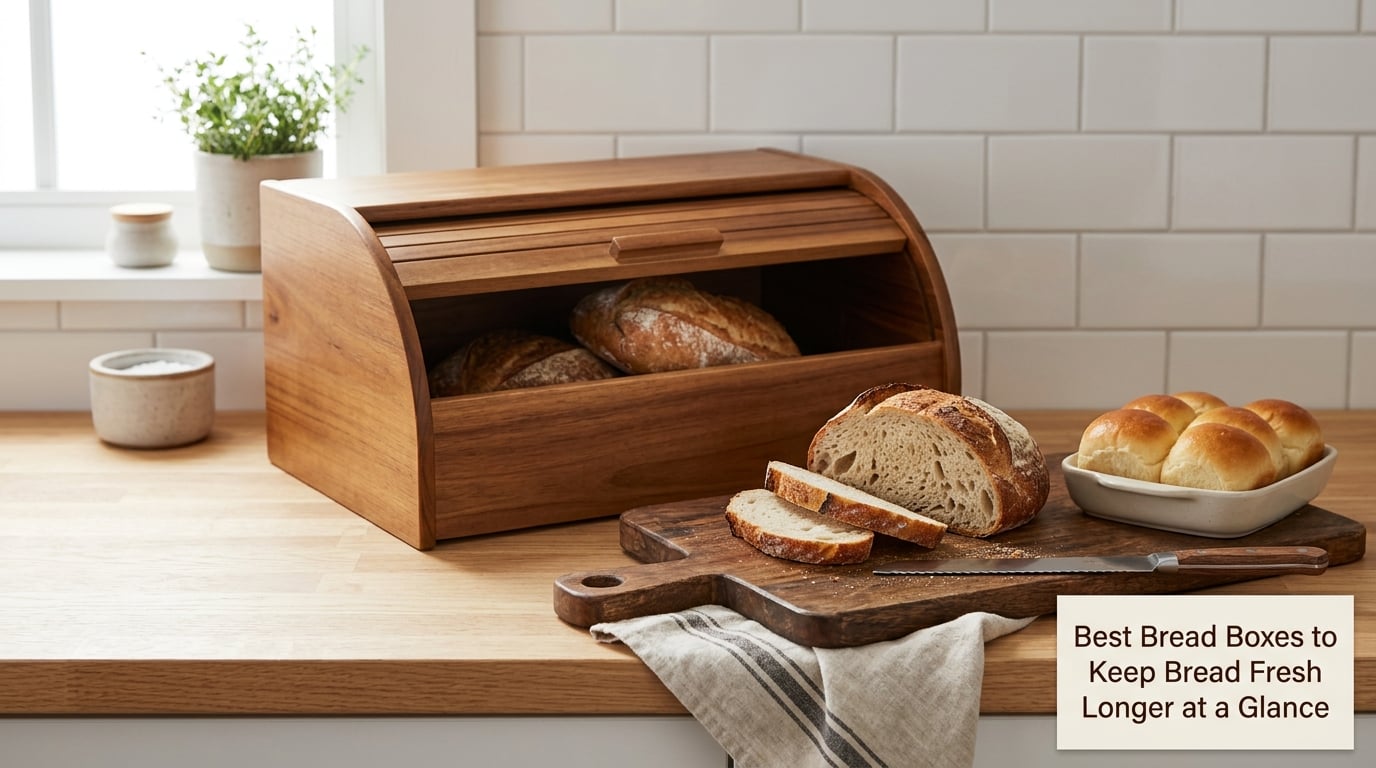 Best Bread Boxes to Keep Bread Fresh Longer at a Glance