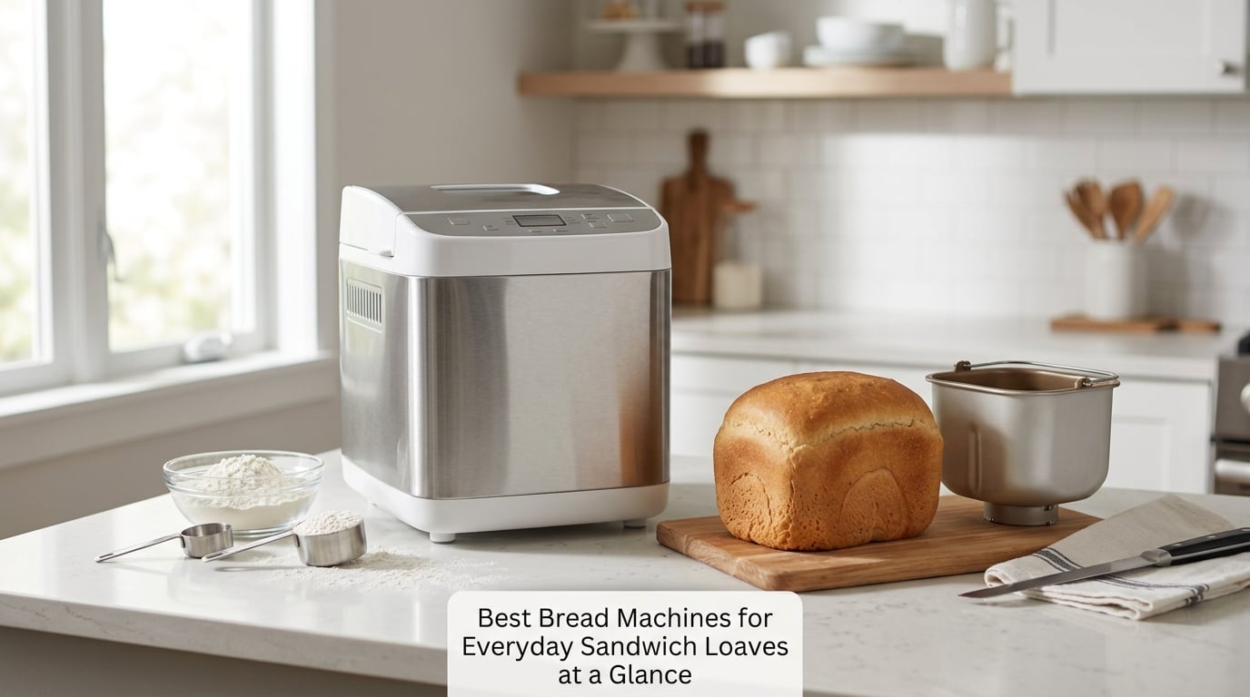 Best Bread Machines for Everyday Sandwich Loaves at a Glance