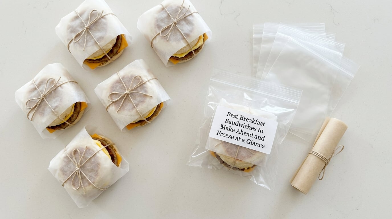 Best Breakfast Sandwiches to Make Ahead and Freeze at a Glance