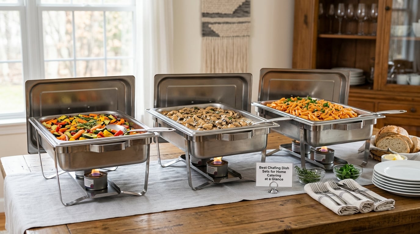 Best Chafing Dish Sets for Home Catering at a Glance