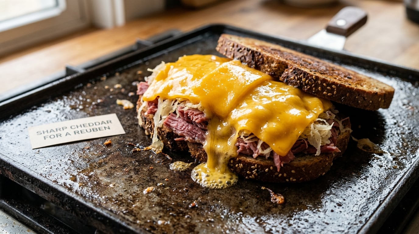 Sharp Cheddar for a Reuben