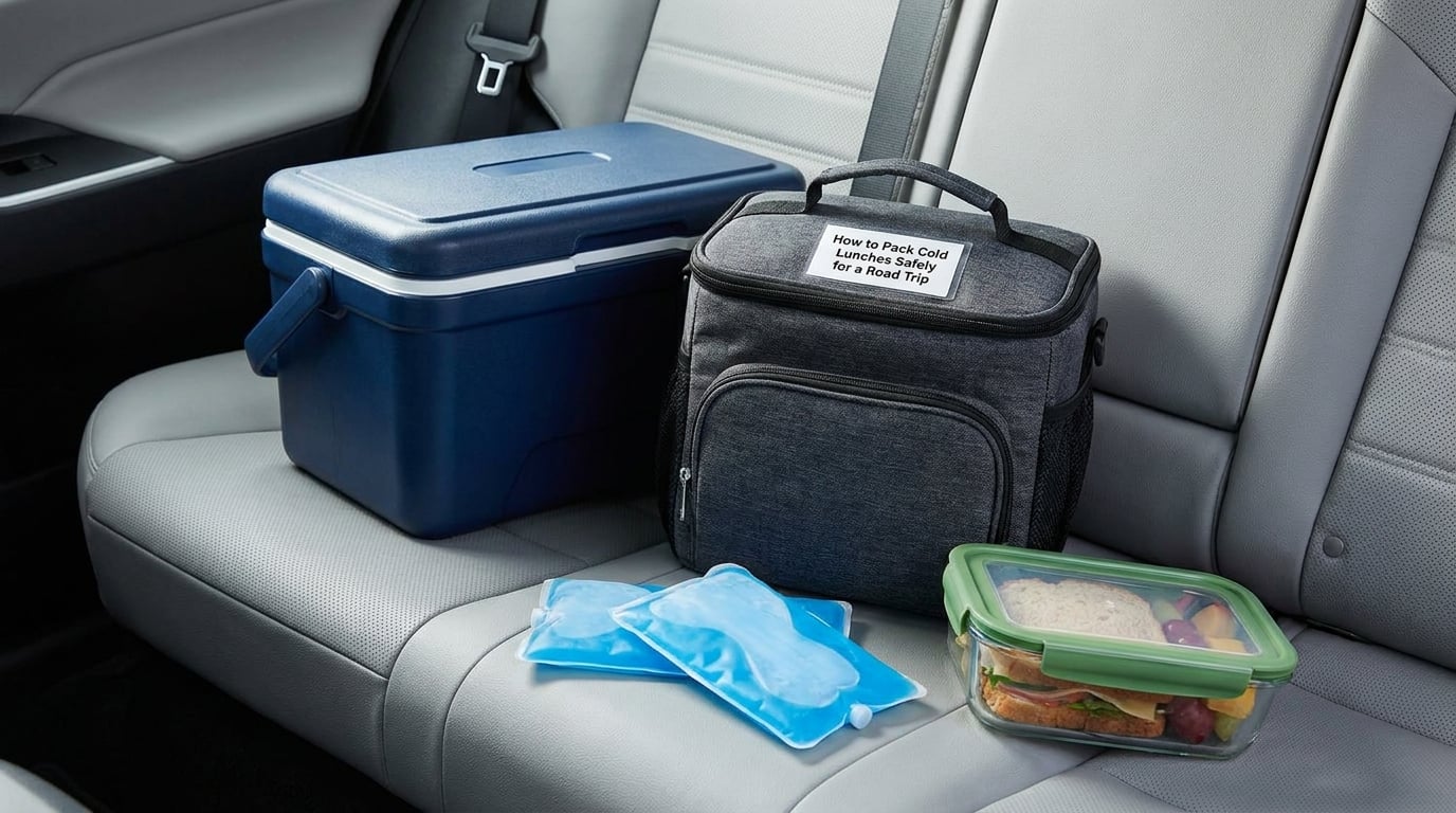 How to Pack Cold Lunches Safely for a Road Trip