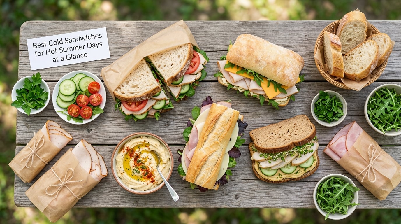 Best Cold Sandwiches for Hot Summer Days at a Glance