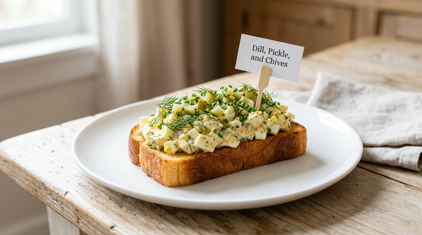 Dill, Pickle, and Chives