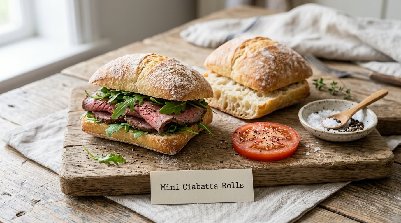Mini Ciabatta Rolls