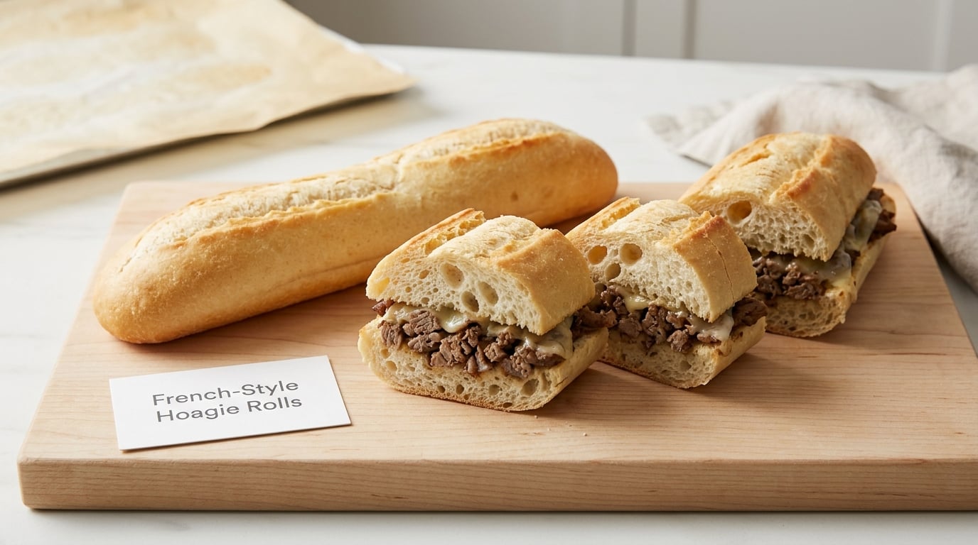 French-Style Hoagie Rolls