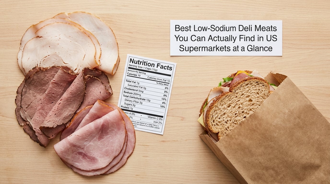 Best Low-Sodium Deli Meats You Can Actually Find in US Supermarkets at a Glance