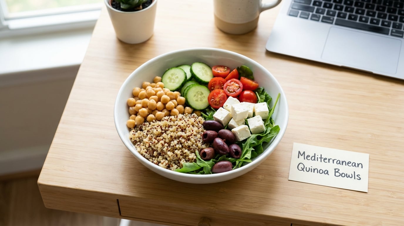 Mediterranean Quinoa Bowls