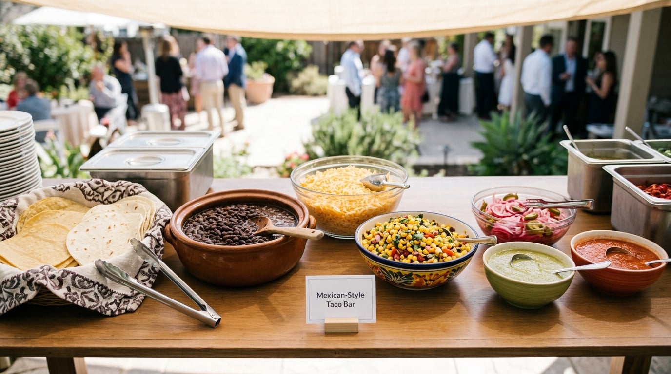 Mexican-Style Taco Bar