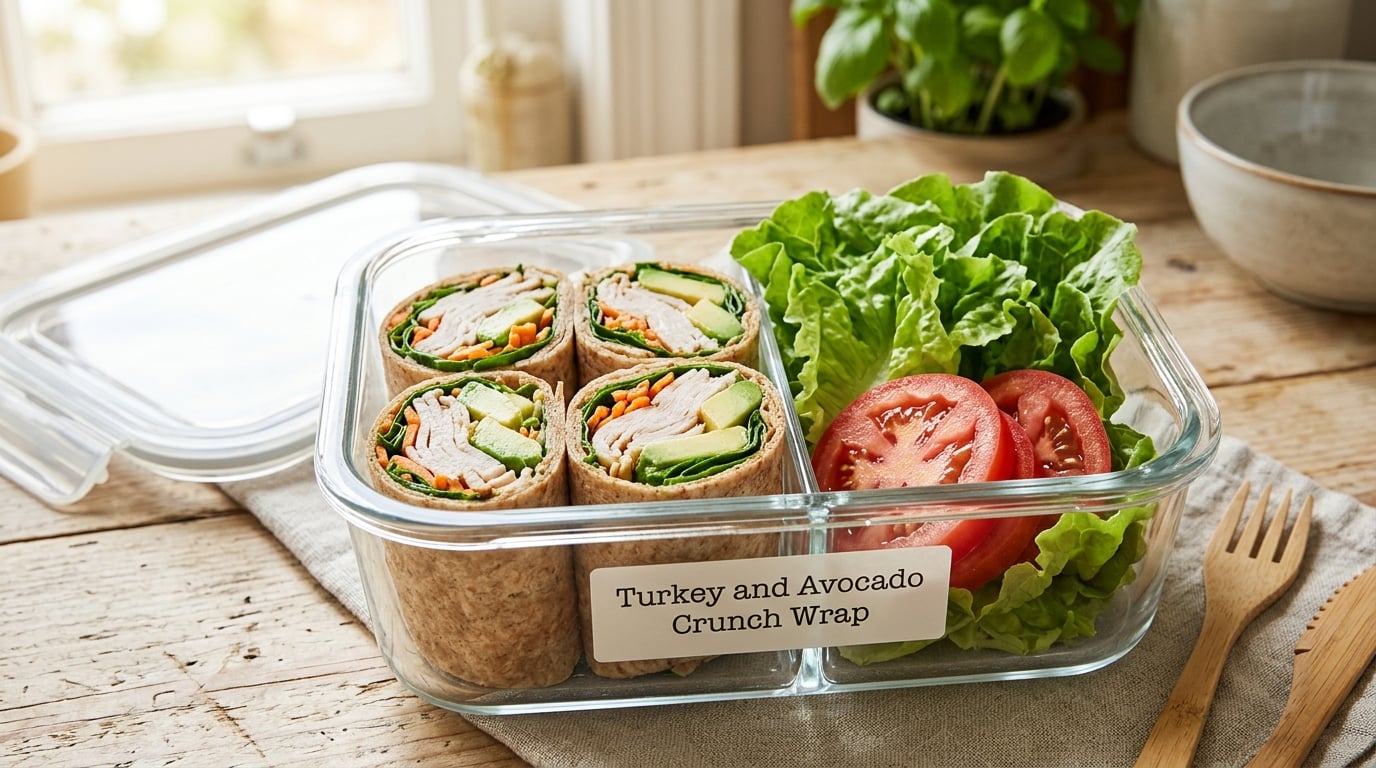Turkey and Avocado Crunch Wrap