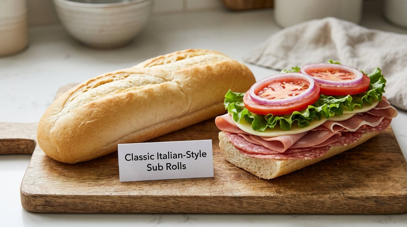 Classic Italian-Style Sub Rolls