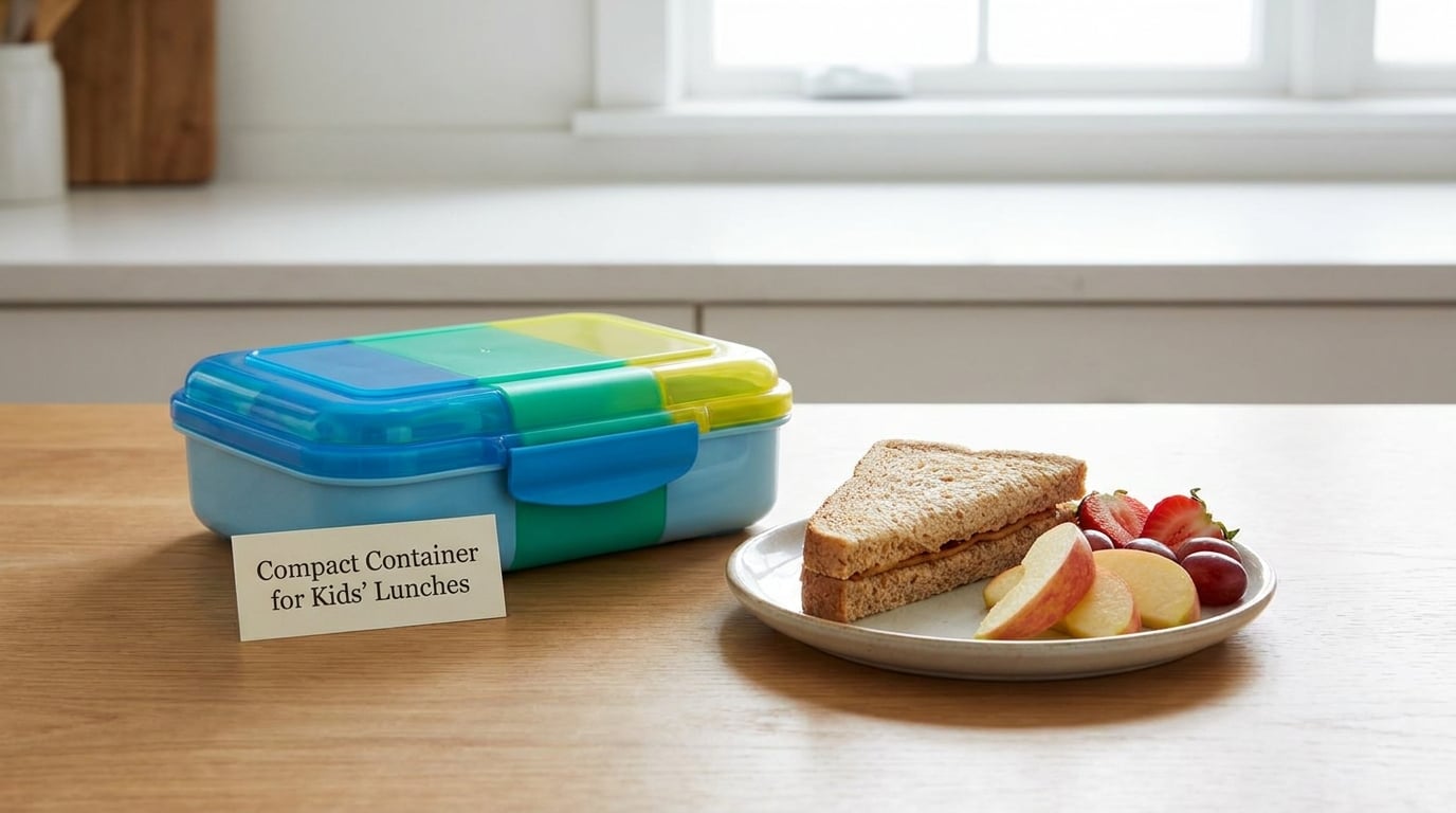 Compact Container for Kids' Lunches