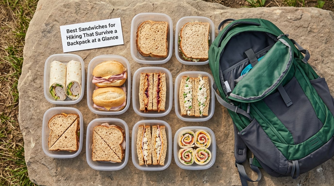 Best Sandwiches for Hiking That Survive a Backpack at a Glance