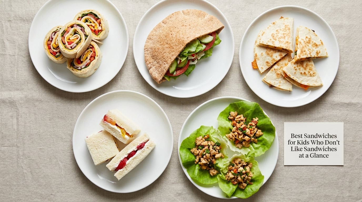 Best Sandwiches for Kids Who Don't Like Sandwiches at a Glance