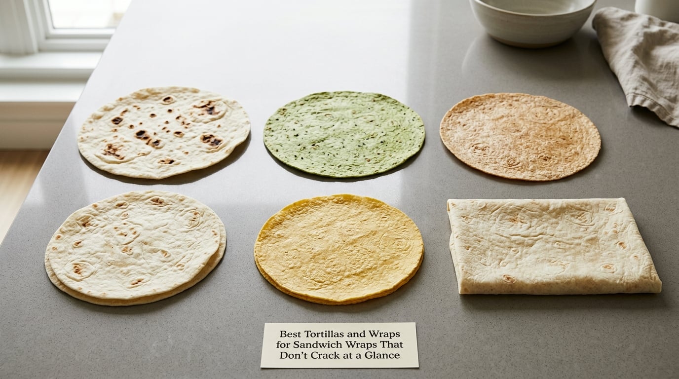 Best Tortillas and Wraps for Sandwich Wraps That Don't Crack at a Glance