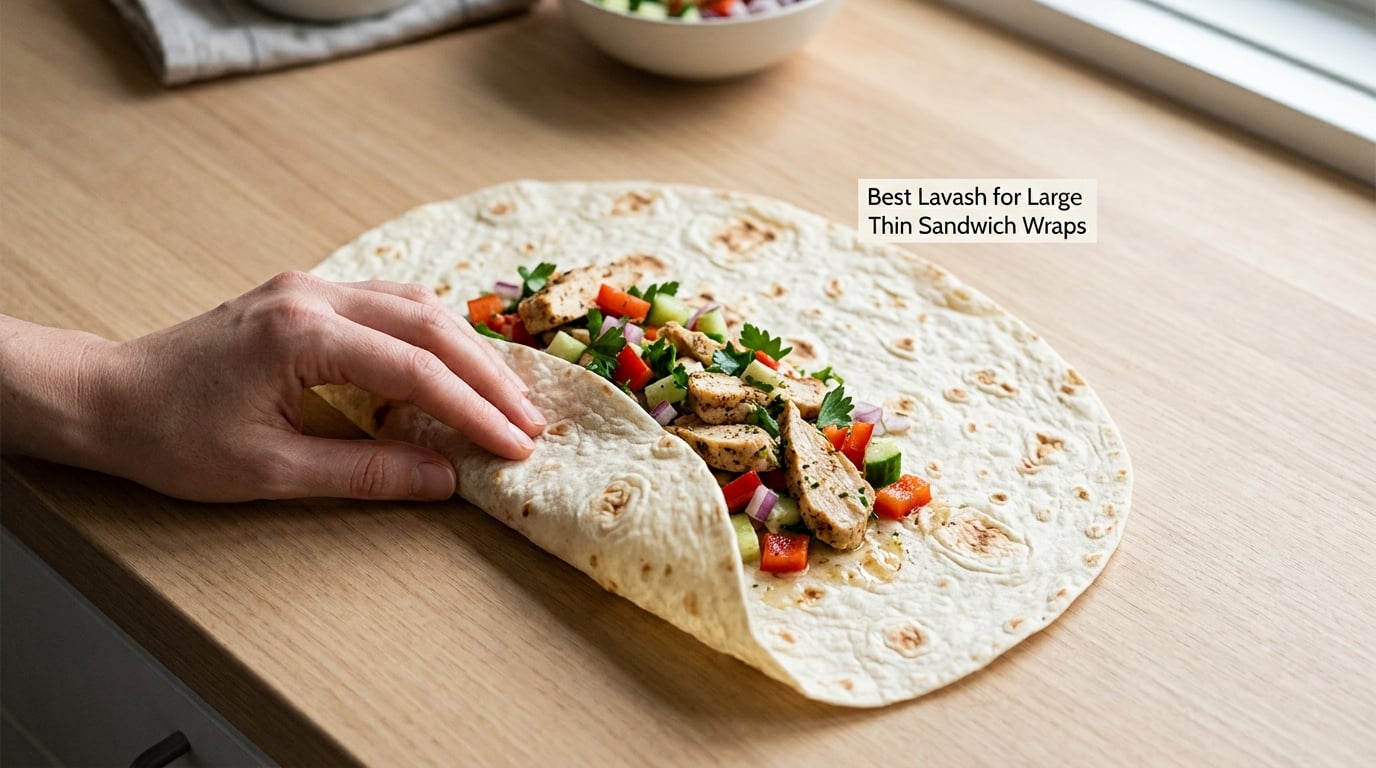 Best Lavash for Large, Thin Sandwich Wraps