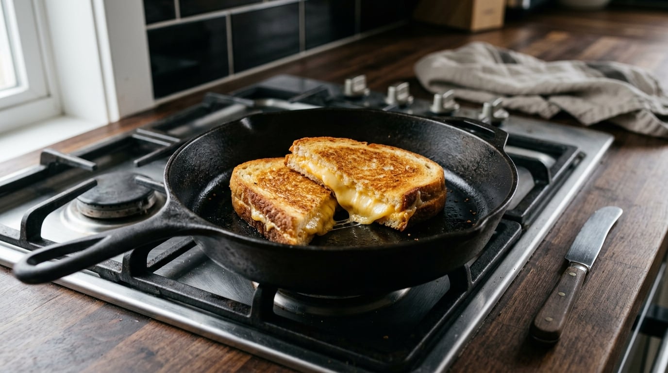 Why Your Grilled Cheese Burns Before the Cheese Melts