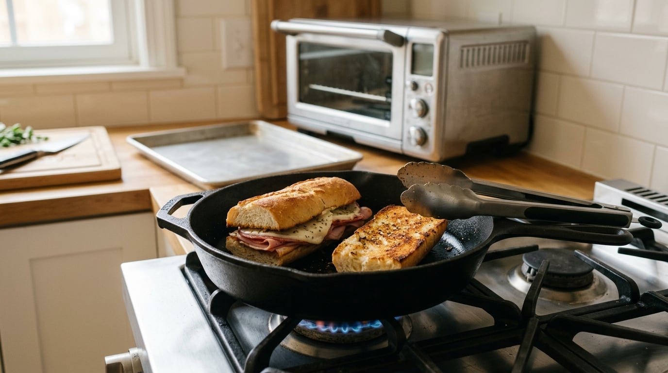 How to Toast a Sub at Home Without a Commercial Oven