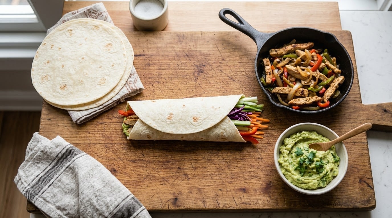 How to Roll a Wrap So It Doesn't Fall Apart