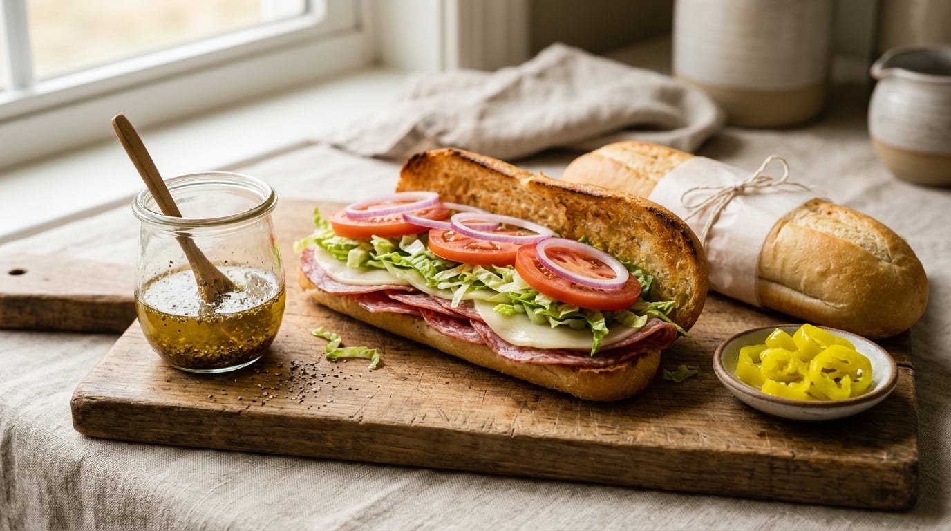 How to Make Sub Shop-Style Oil and Vinegar at Home