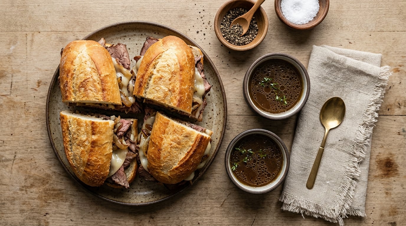 Best Bread for French Dip Sandwiches That Won't Fall Apart in the Jus