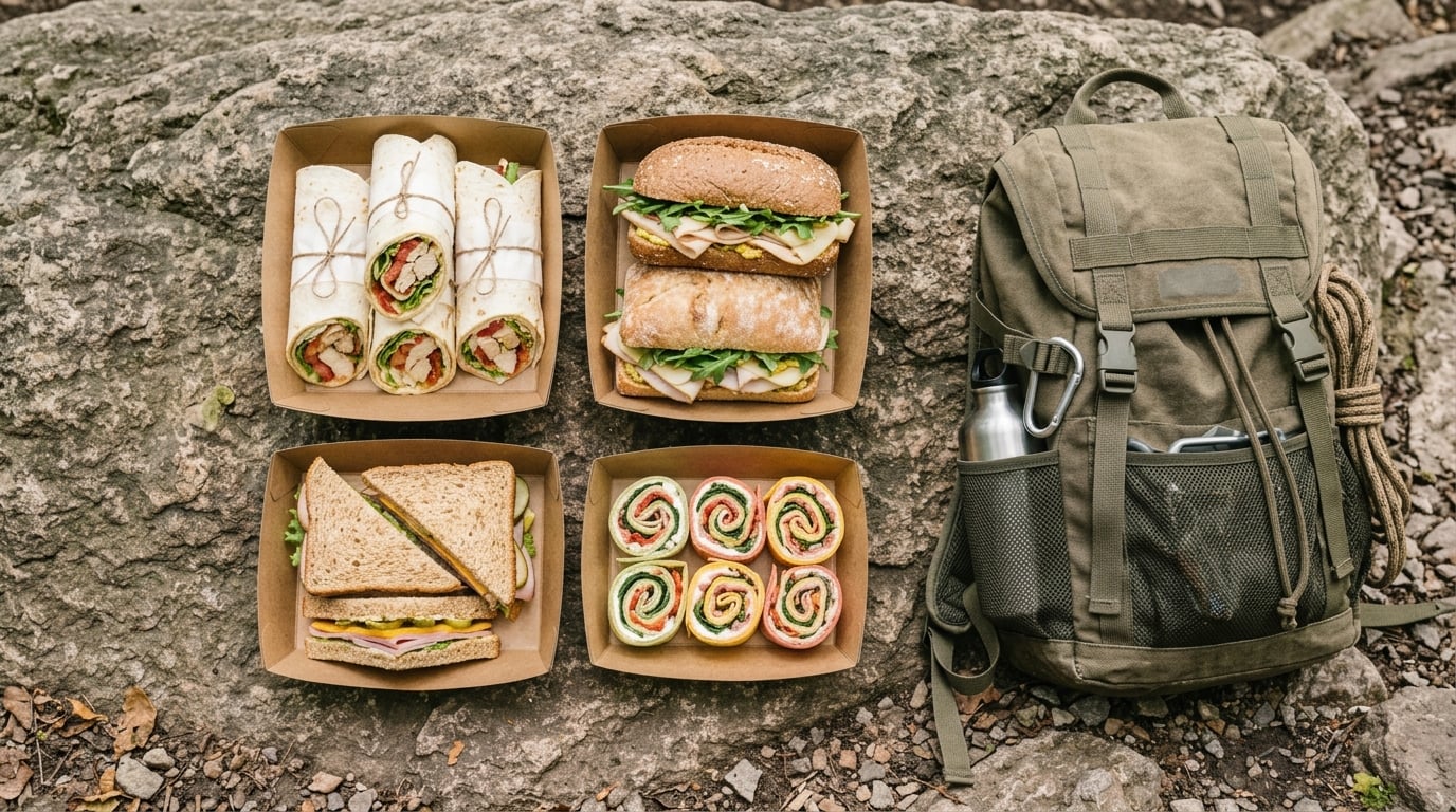 Best Sandwiches for Hiking That Survive a Backpack