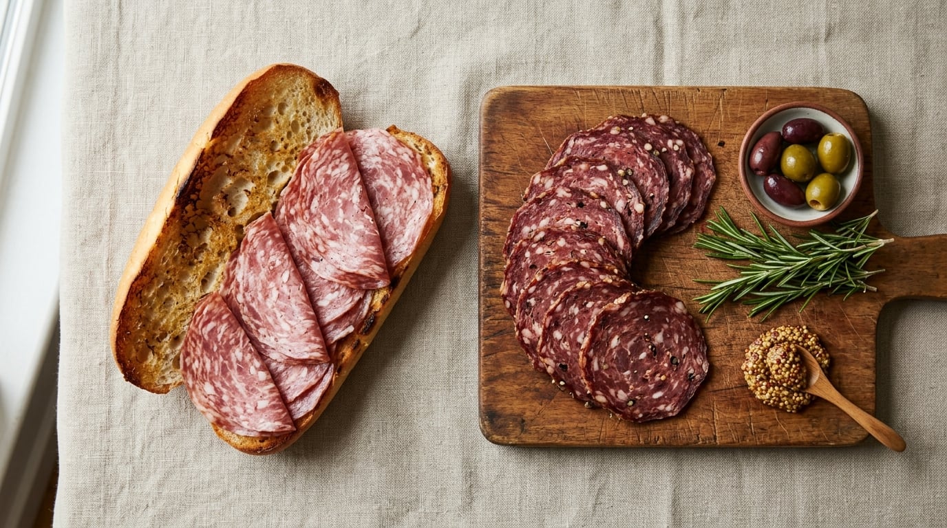 Genoa vs. Hard Salami: Which to Buy for Subs vs. Charcuterie Boards