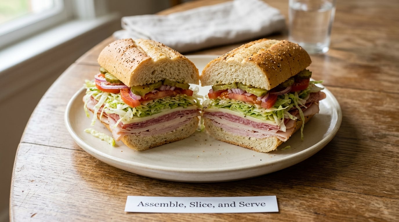 Assemble, Slice, and Serve
