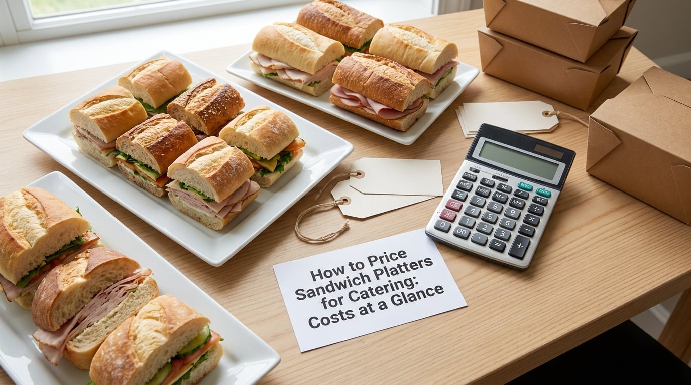How to Price Sandwich Platters for Catering: Costs at a Glance