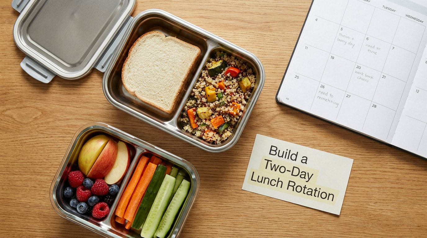 Build a Two-Day Lunch Rotation