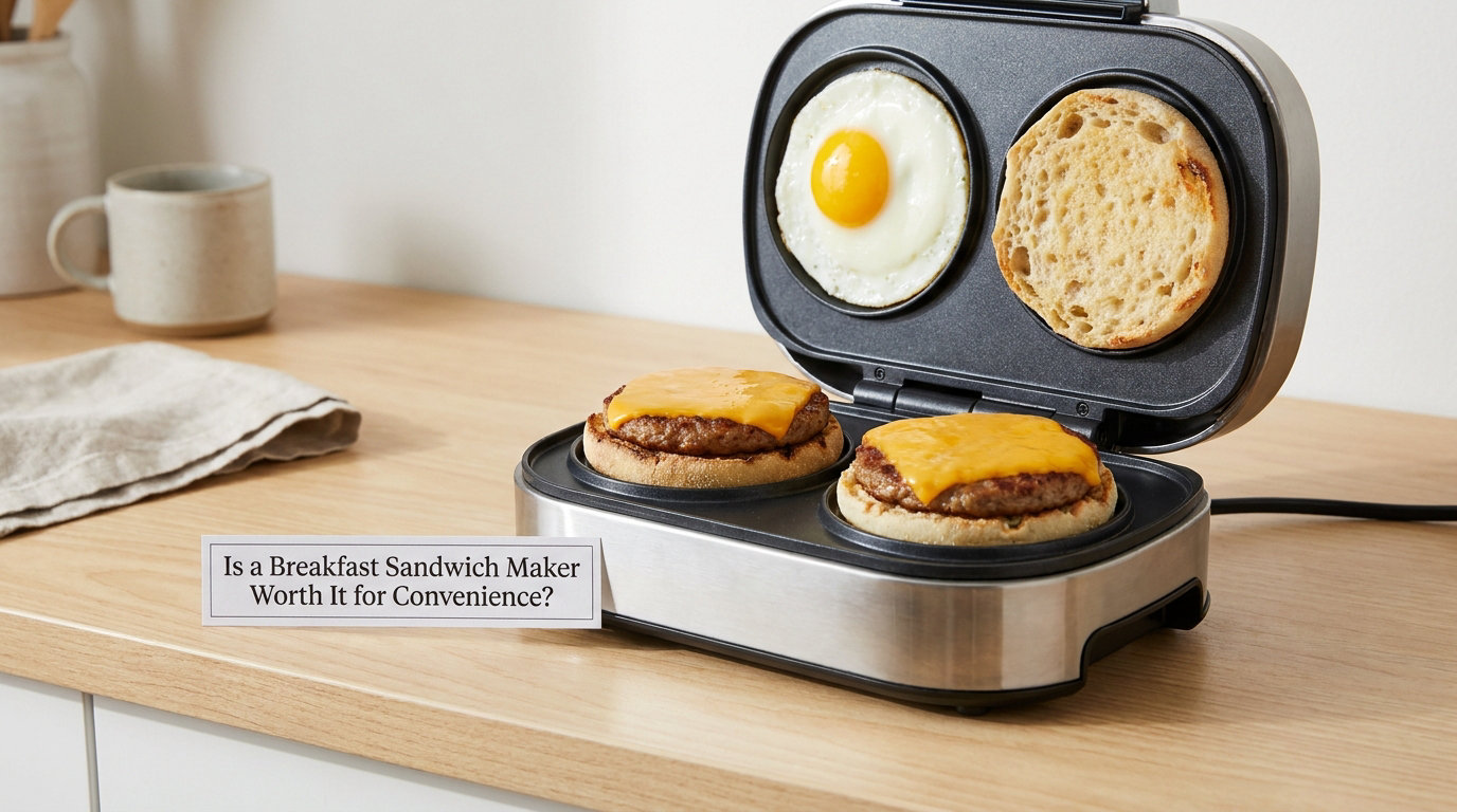 Is a Breakfast Sandwich Maker Worth It for Convenience?