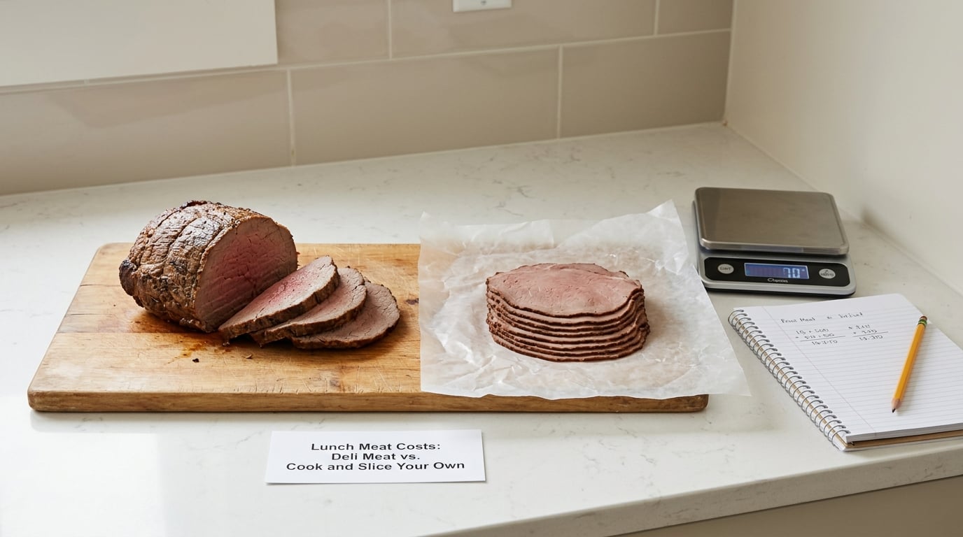 Lunch Meat Costs: Deli Meat vs. Cook and Slice Your Own