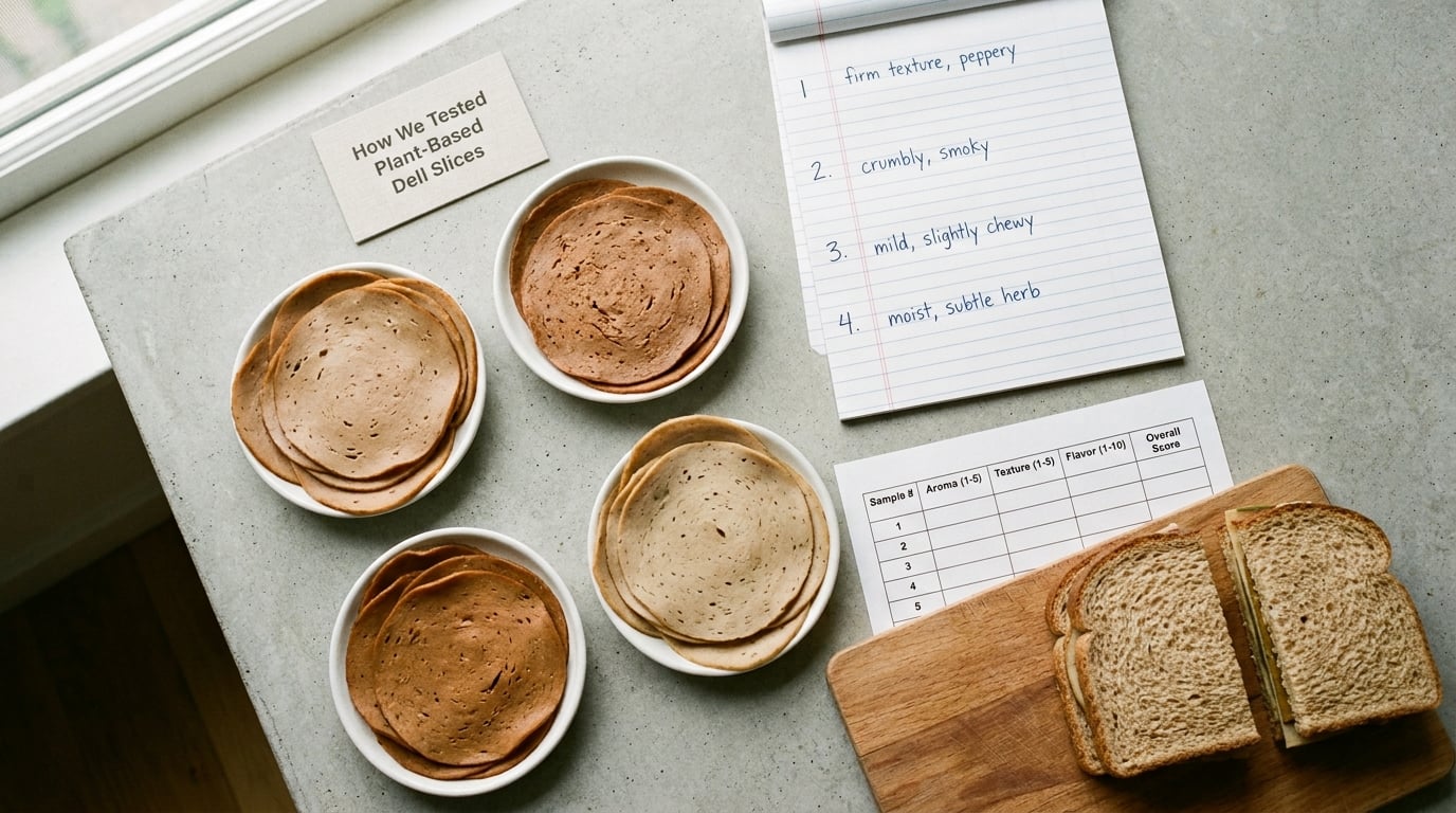 How We Tested Plant-Based Deli Slices