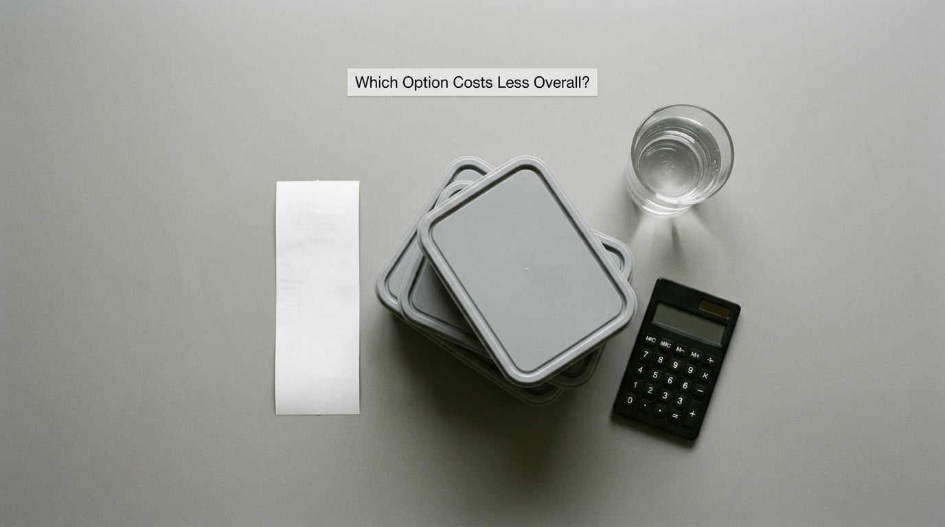 Which Option Costs Less Overall?