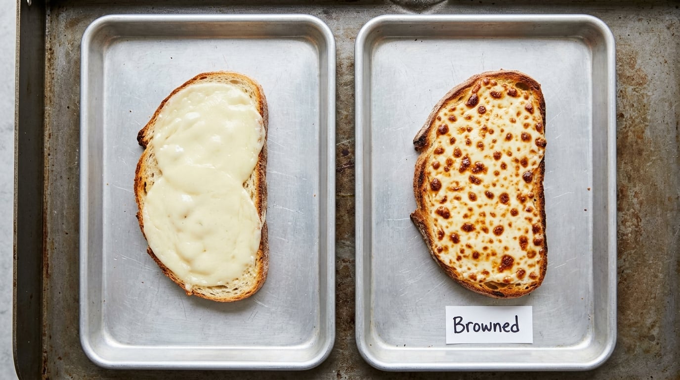 How Do Sharp and Mild Provolone Melt and Brown Differently?