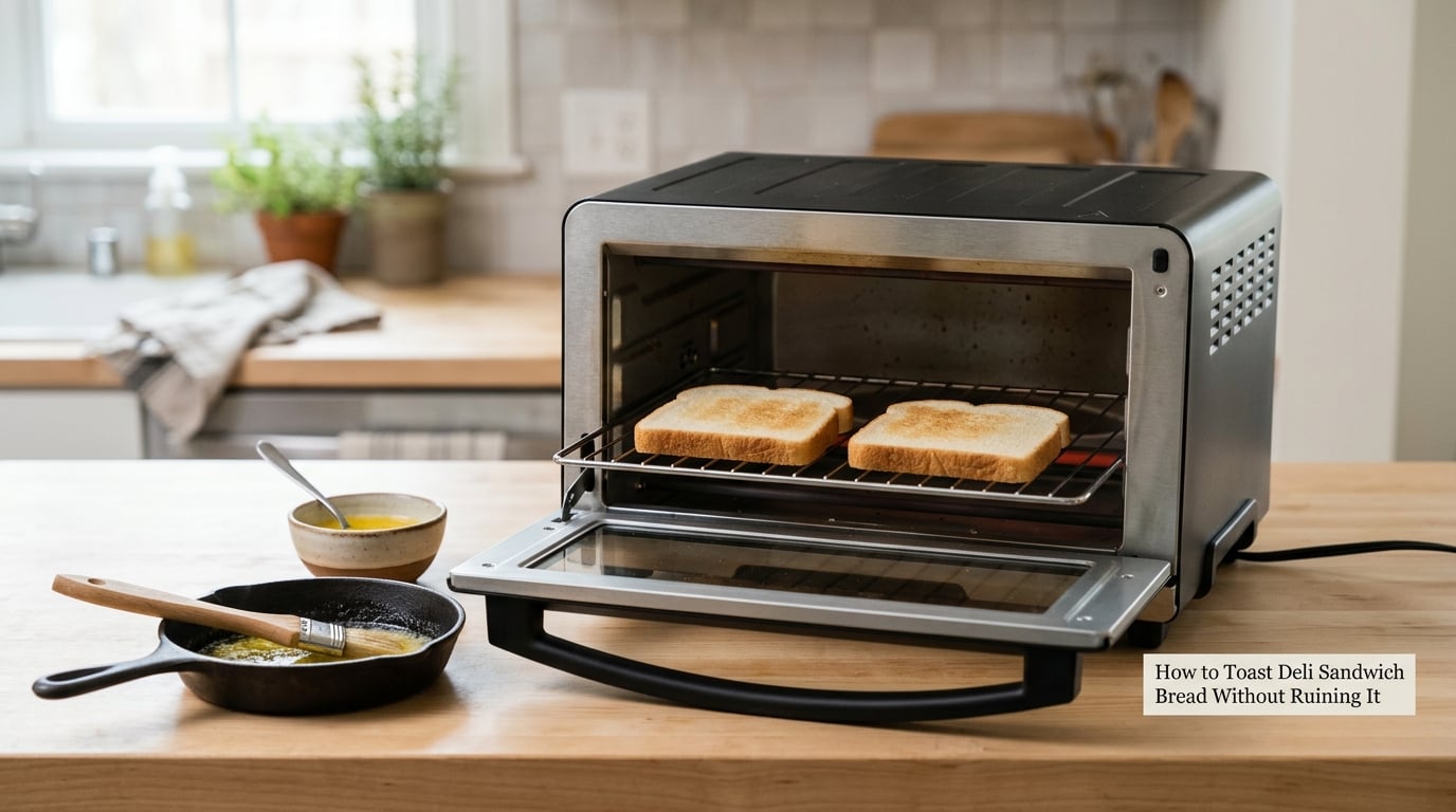 How to Toast Deli Sandwich Bread Without Ruining It