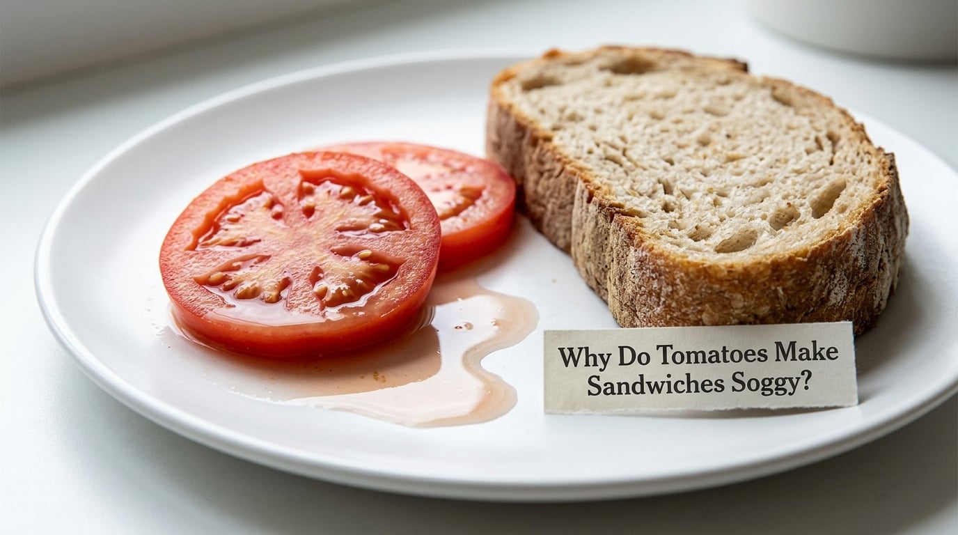 Why Do Tomatoes Make Sandwiches Soggy?
