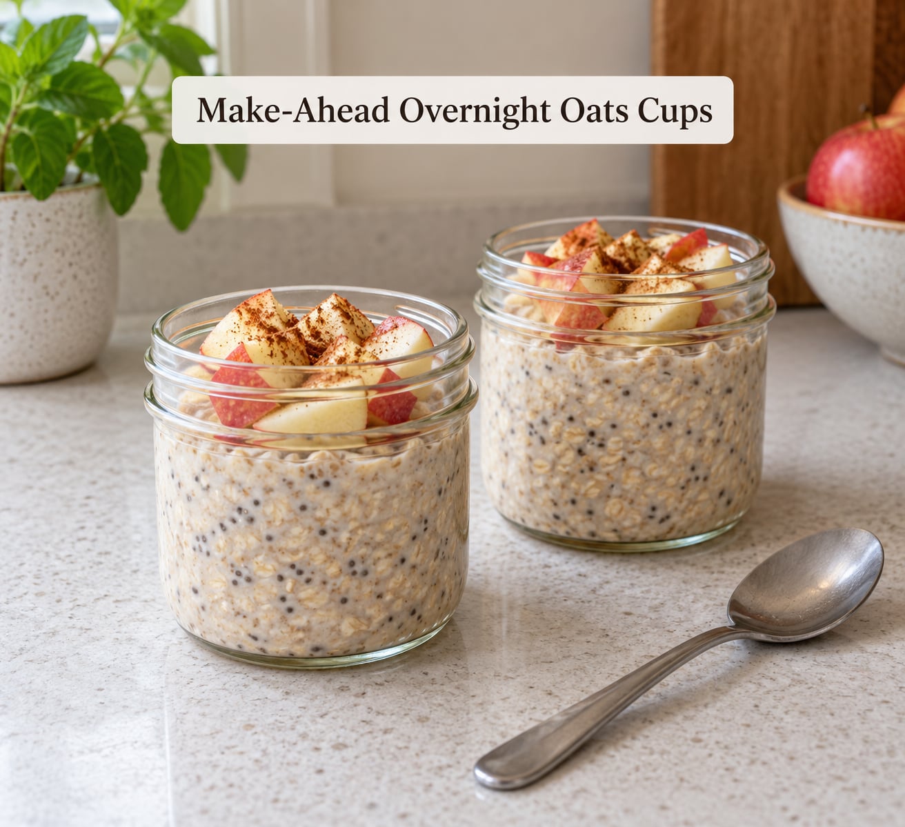 Make-Ahead Overnight Oats Cups