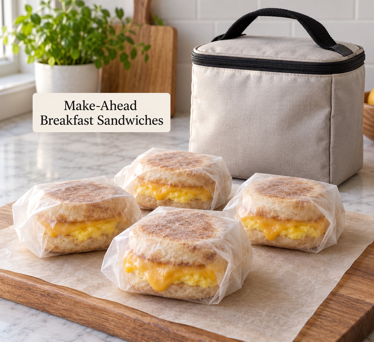 Make-Ahead Breakfast Sandwiches
