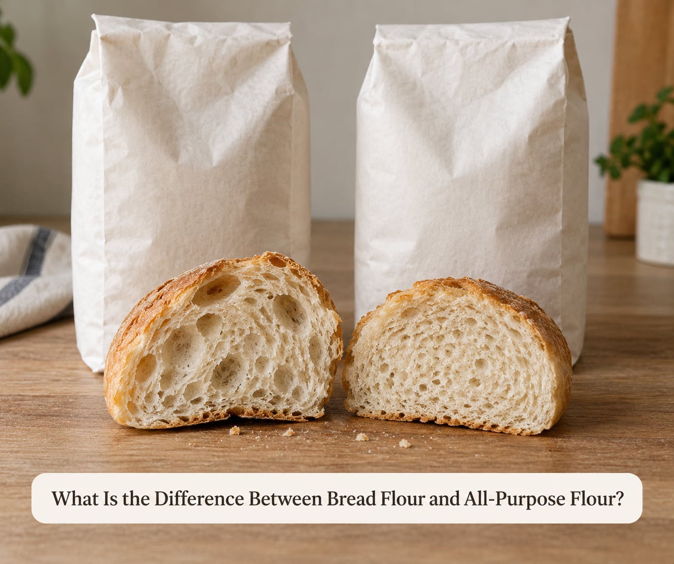 What Is the Difference Between Bread Flour and All-Purpose Flour?
