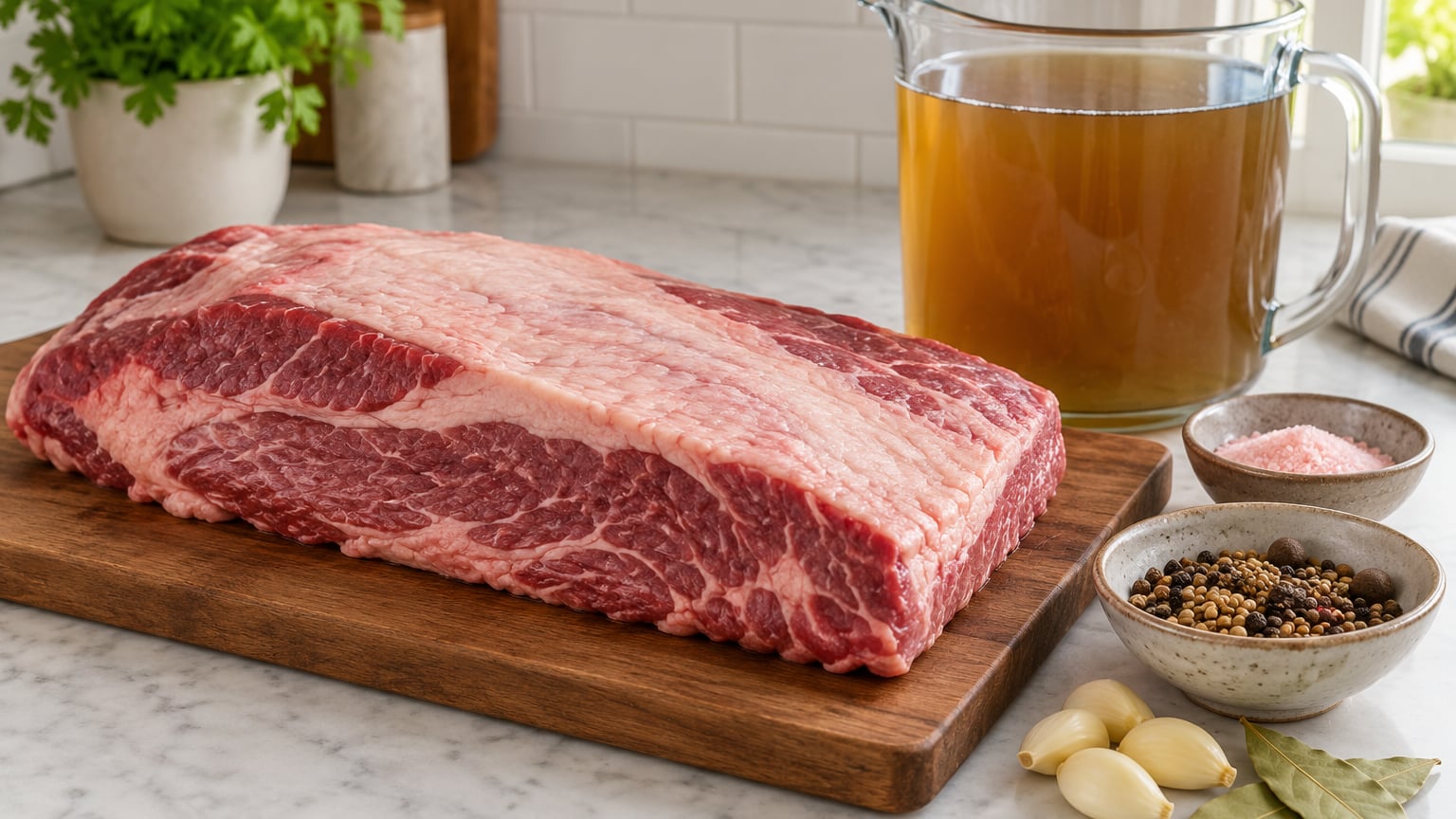how to make corned beef from brisket