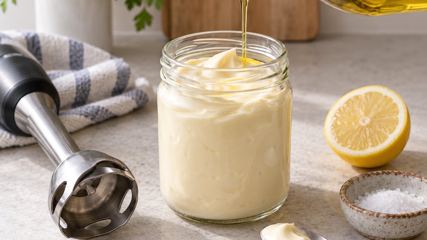 how to make homemade mayonnaise