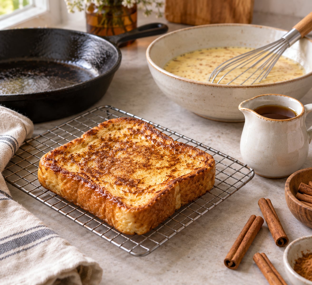 how to make french toast that isn't soggy