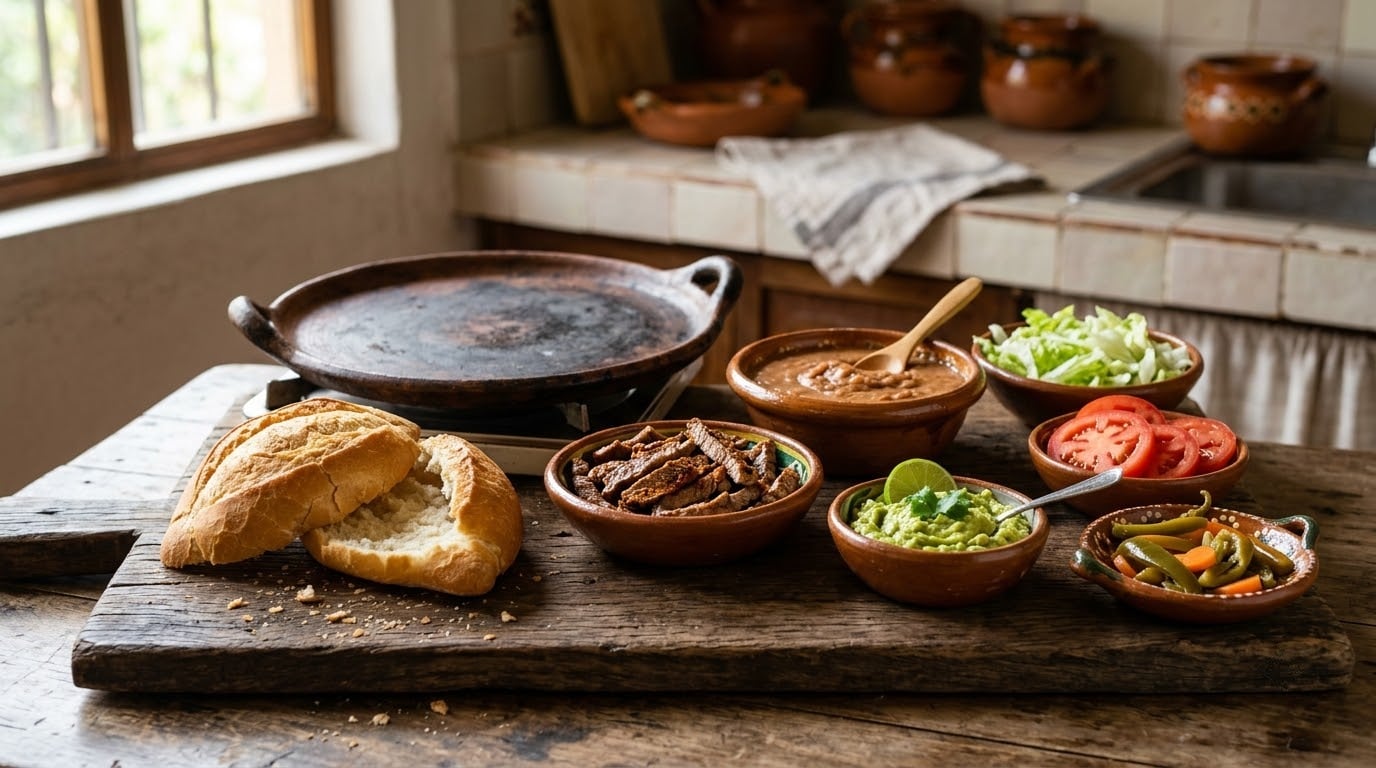 how to make a mexican torta