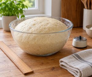 how to tell when bread dough has proofed enough
