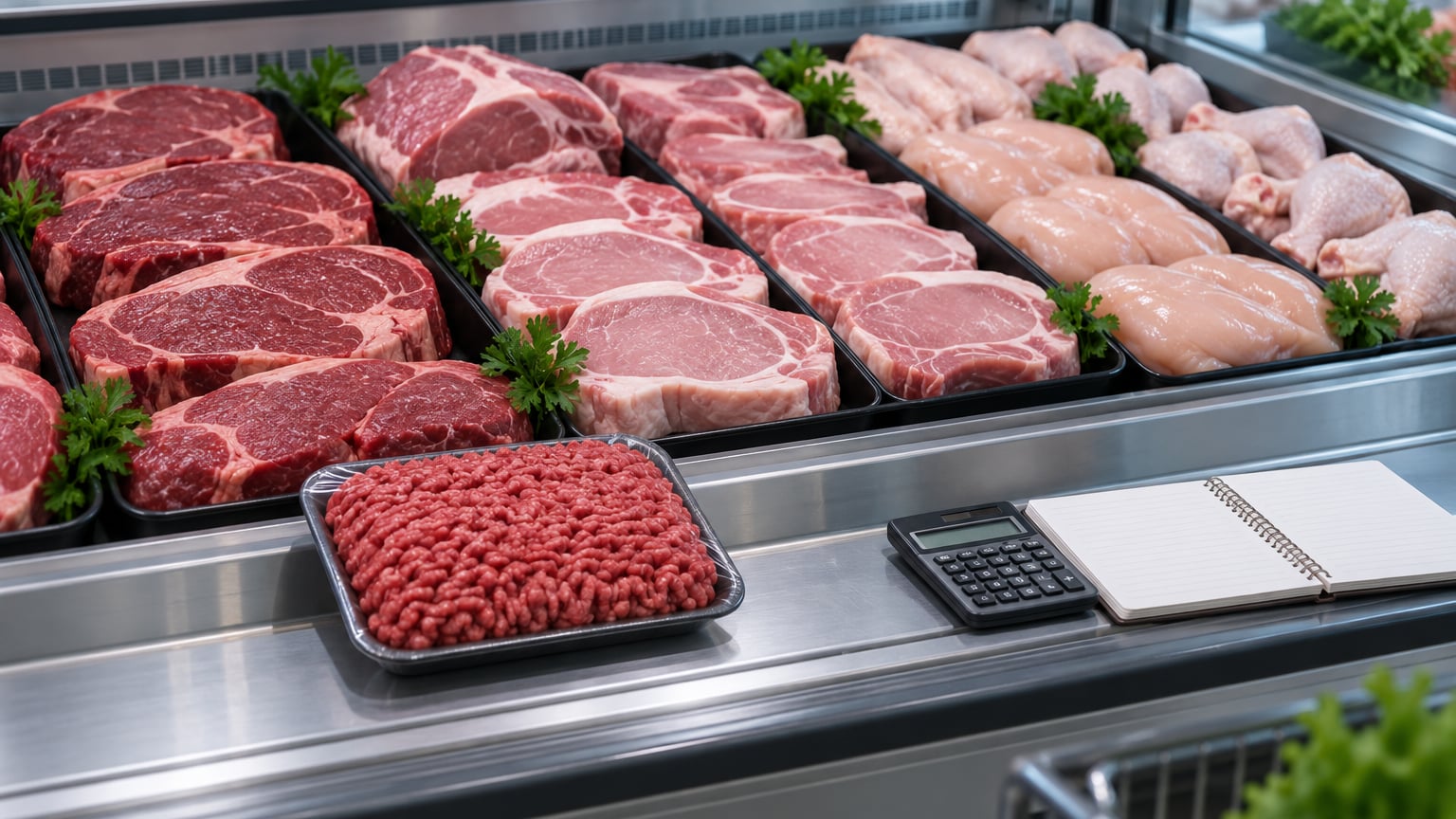 how to save money on meat at the grocery store