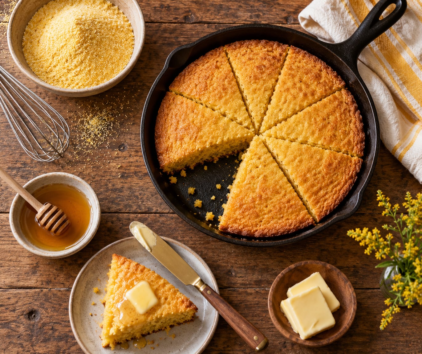 how to make cornbread from scratch