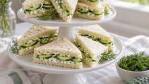 how to make cucumber sandwiches