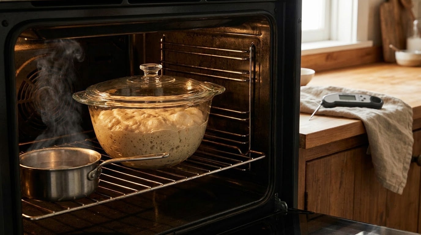 how to make bread rise in a cold kitchen